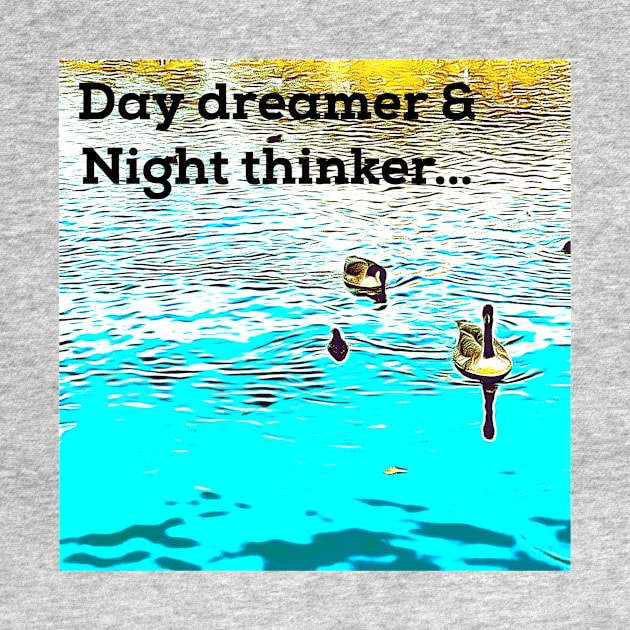 Day dreamer & night thinker quote by French bullies 